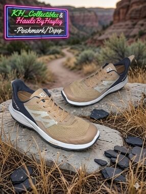 Salomon Hypulse Trail Running Shoes – Kangaroo / Black Size US Womens 8